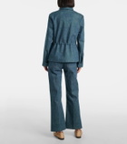 Loro Piana Traveller Mini denim field jacket
