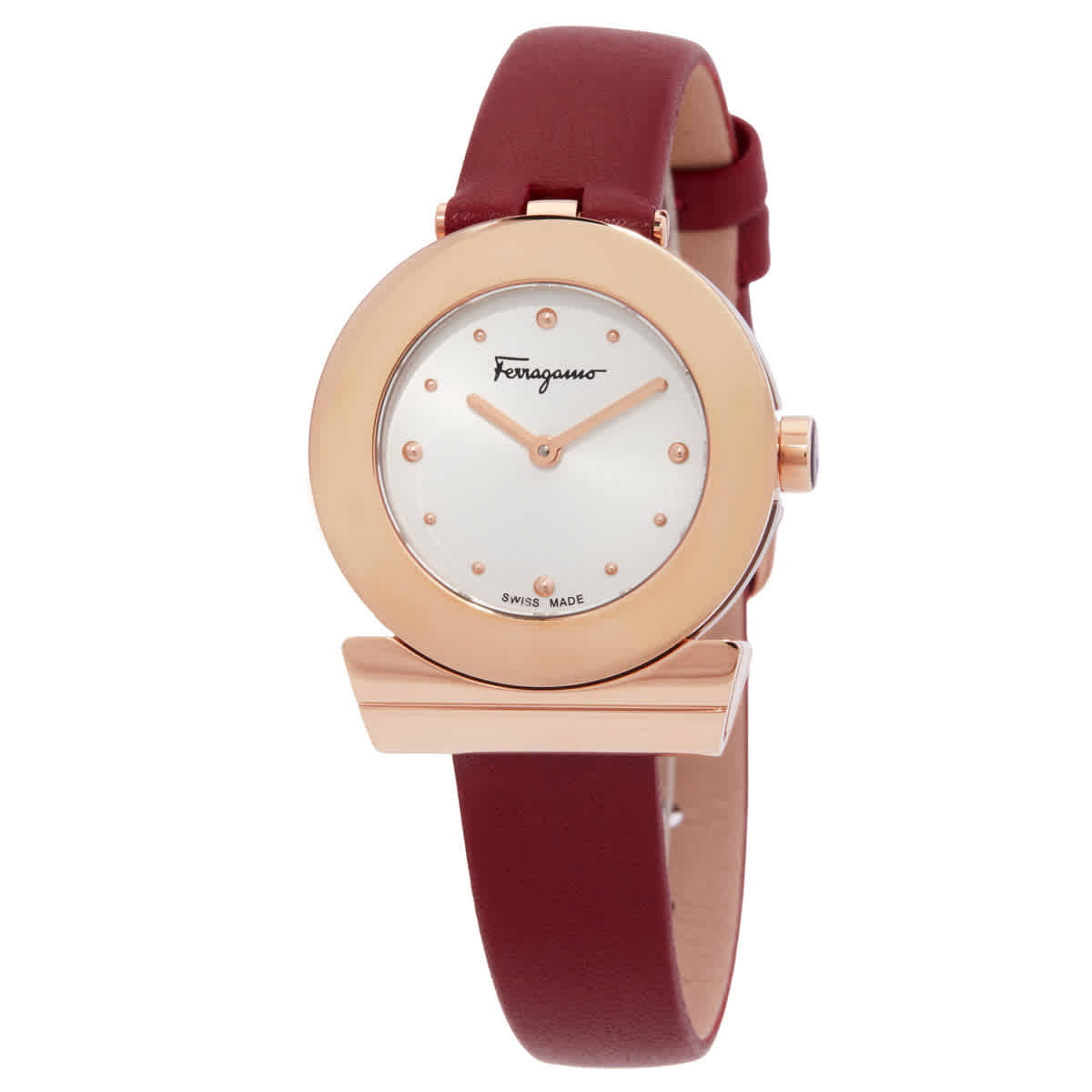 Ferragamo 1898 Quartz Silver Dial Ladies Watch FF3180014