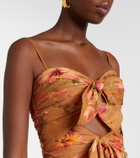 Zimmermann Mahon floral silk maxi dress