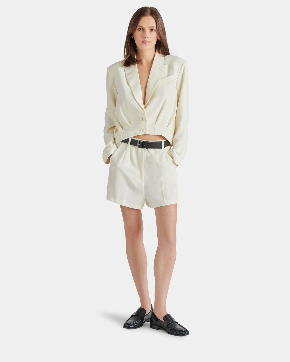 Steve Madden Ingrida Shorts in White