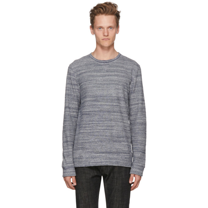 Photo: A.P.C. Navy and White Max Sweatshirt