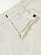 HUGO BOSS - Cotton-Blend Shorts - White