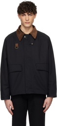 Uniform Bridge Black Short Hunting Jacket