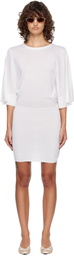 JACQUEMUS Off-White 'La Robe Maille Mananco' Minidress