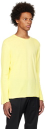 ZEGNA Yellow Lightweight Sweater