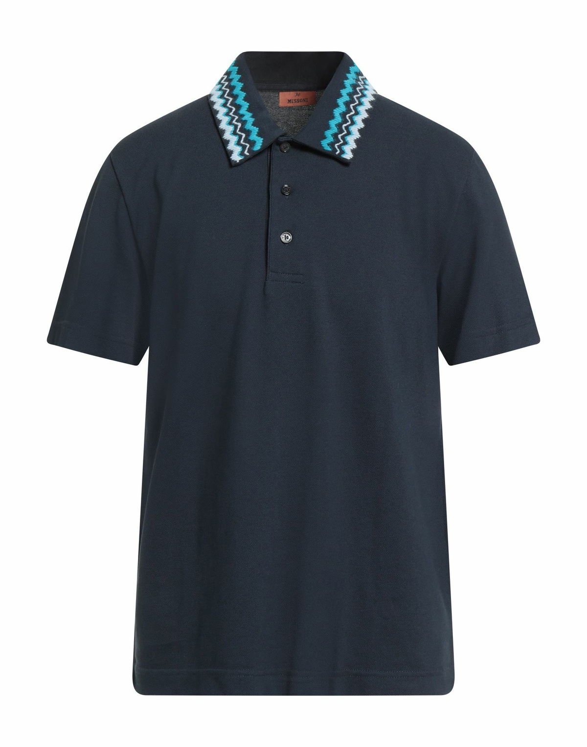 Missoni Mens Polo shirt in Navy