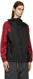Nike Jordan Black & Red Woven Jacket