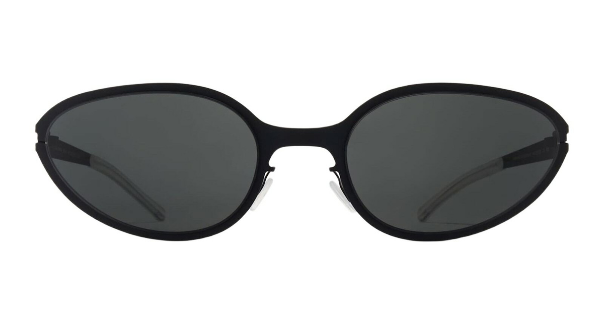 Mykita Bear - Black Solid Sunglasses