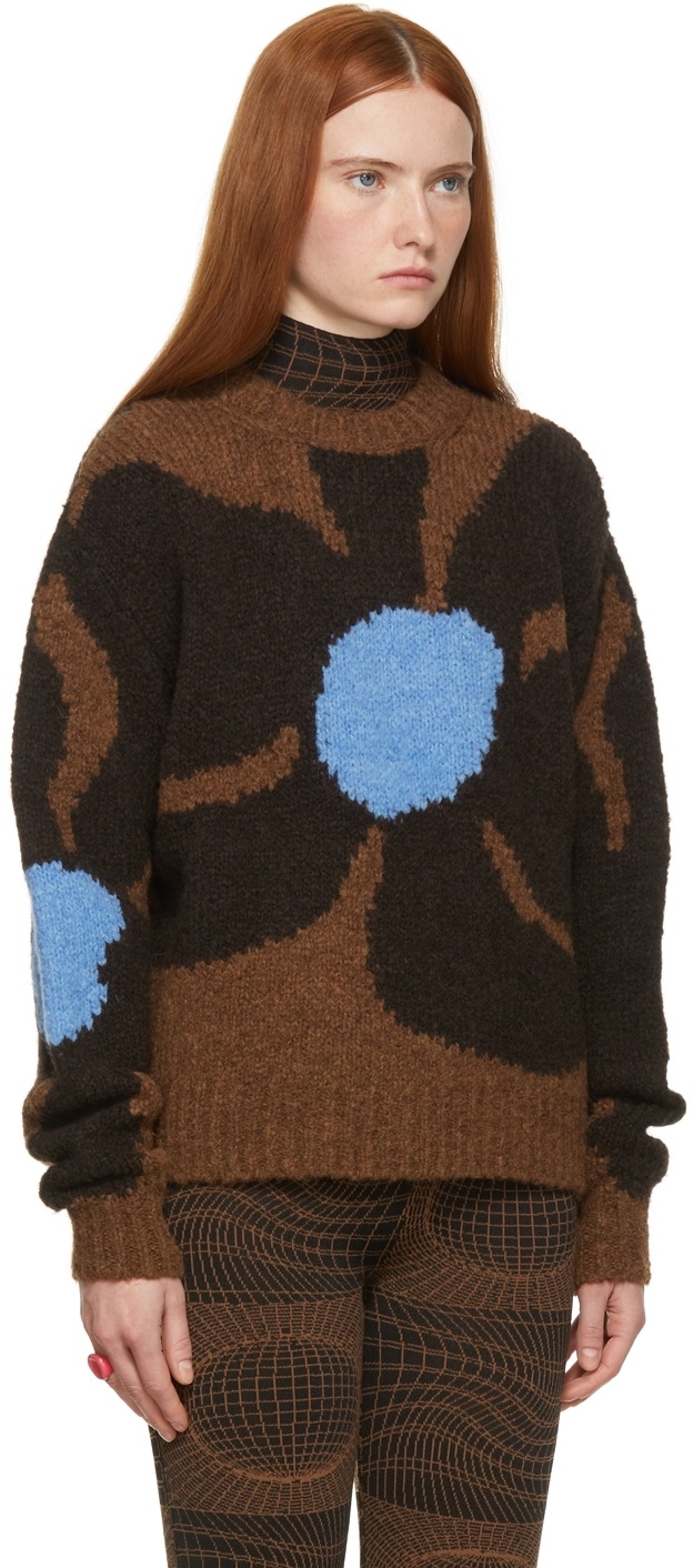 Paloma Wool Brown & Blue Hana Sweater Paloma Wool