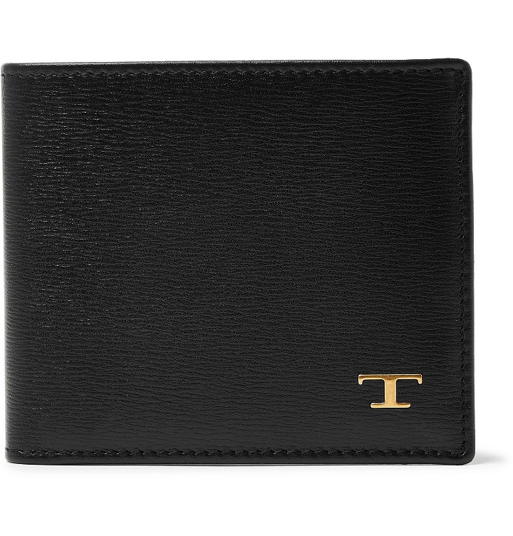 Photo: Tod's - Textured-Leather Billfold Wallet - Black