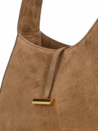 LITTLE LIFFNER - Chubby Slanted Suede Hobo Bag