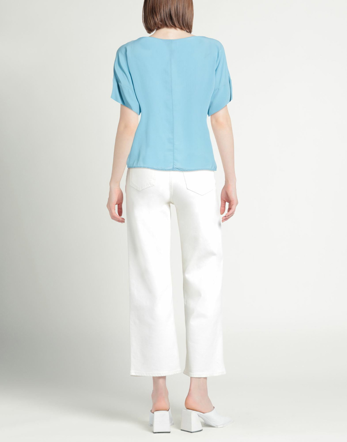Alessia Santi Womens Top Sky in Blue