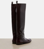 Khaite Colt leather knee-high boots