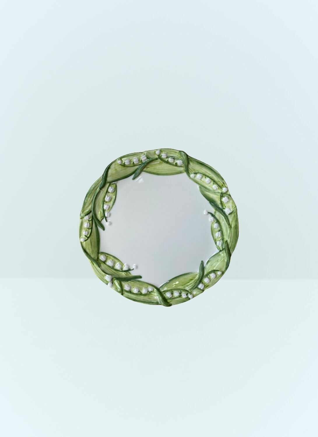 Les-Ottomans Lily Of The Valley Dessert Plate