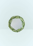 Les-Ottomans Lily Of The Valley Dessert Plate