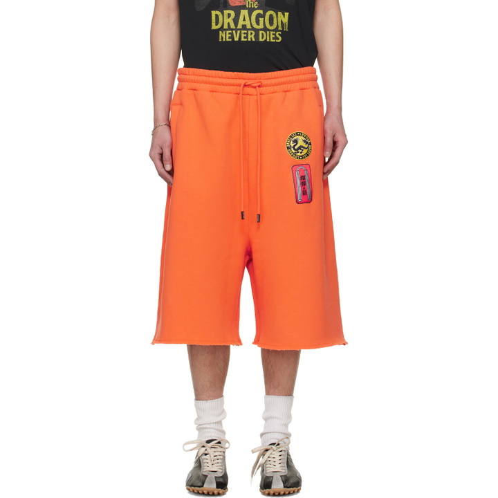 Photo: LU'U DAN BRUCE LEE x LỰU ĐẠN Orange Zoku Shorts