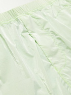 Stone Island - Marina Straight-Leg Mid-Length Logo-Print Swim Shorts - Green