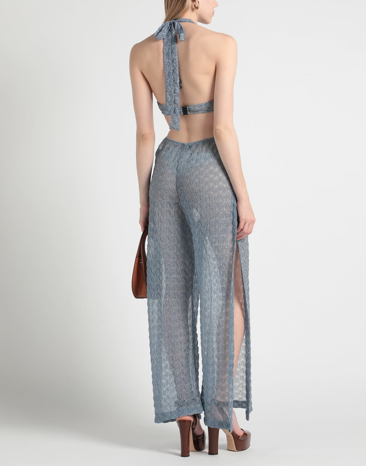 Missoni Womens Jumpsuit Light in Blue