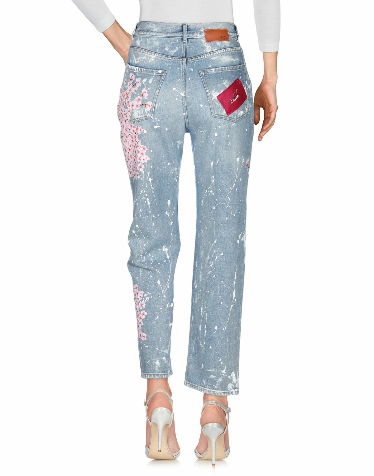 Pt Torino Womens Jeans in Blue