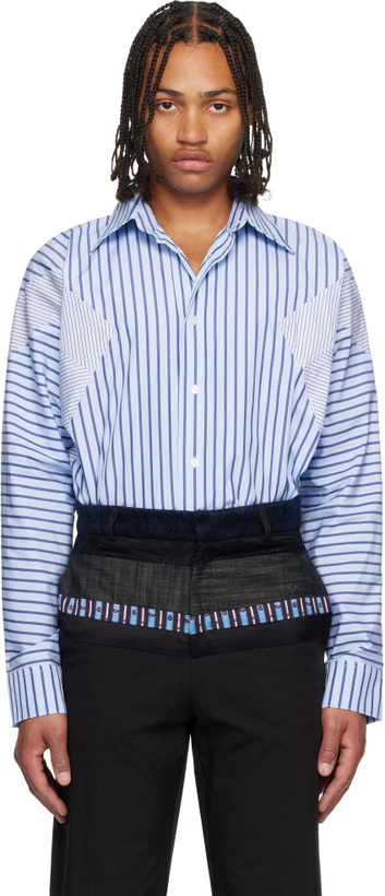 Photo: Edward Cuming Blue Arm Flex Shirt