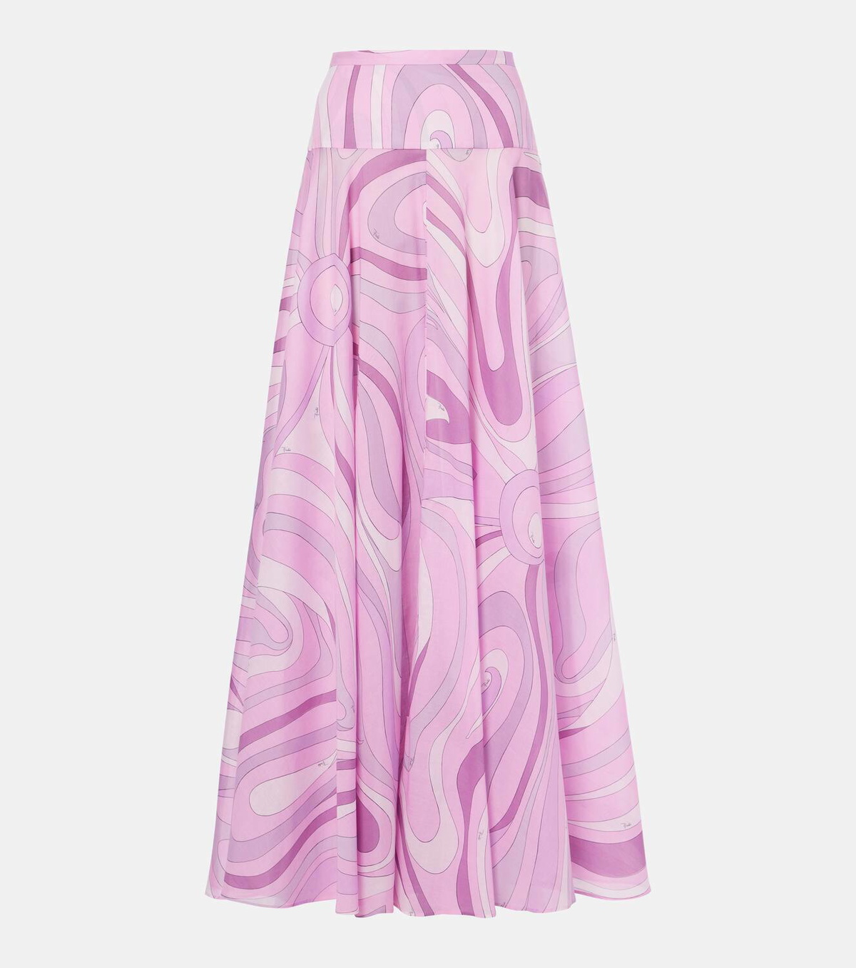 Pucci Marmo cotton muslin maxi skirt Emilio Pucci