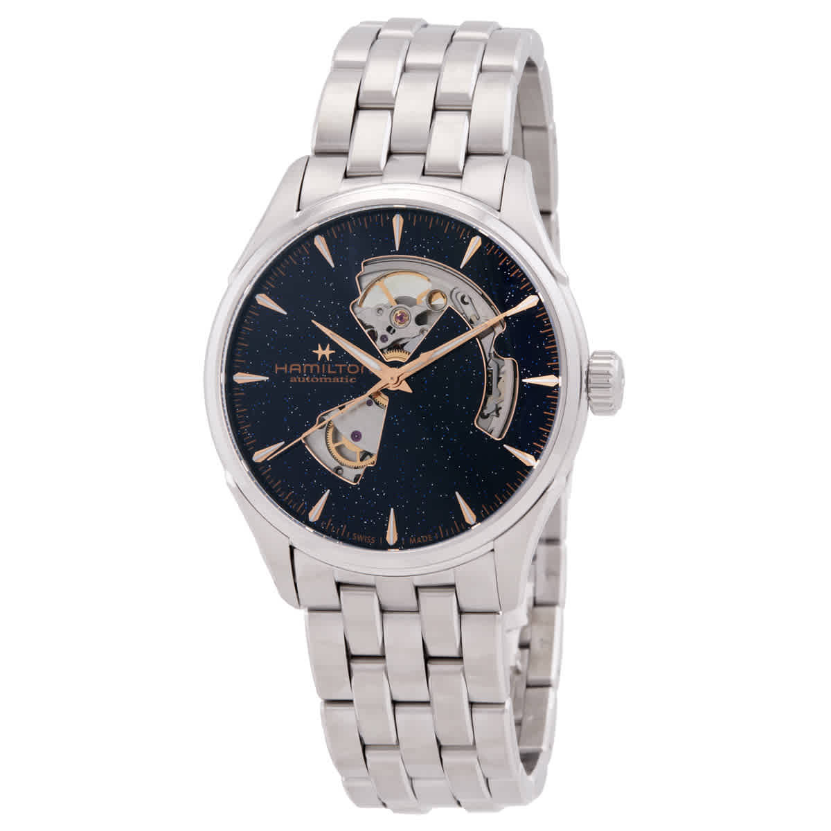Hamilton Jazzmaster Automatic Blue Dial Mens Watch H32705140
