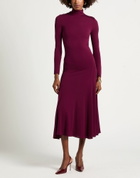 Alaïa Womens Midi dress Plum