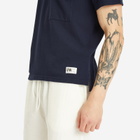 Universal Works Men's Pique Vacation Polo in Bright Navy