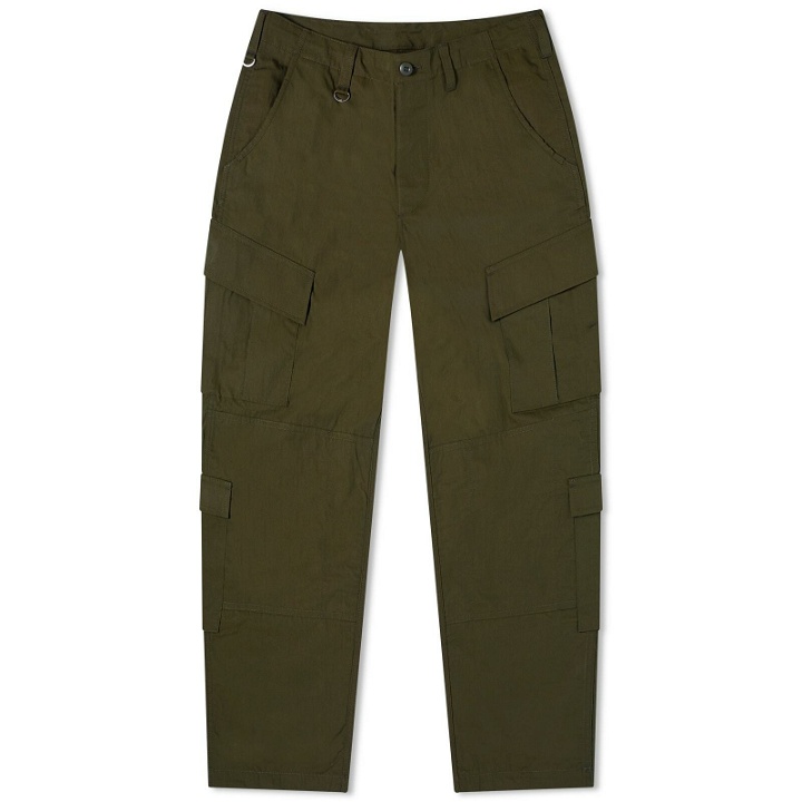 Photo: Uniform Experiment Men's Tactical Cargo Pants in Green