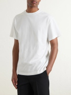 Jil Sander - Three-Pack Logo-Appliquéd Cotton-Jersey T-Shirts - White