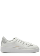 Golden Goose Pure Star Leather Sneakers White