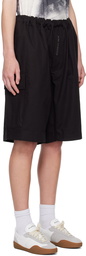 Acne Studios Black Ripstop Shorts