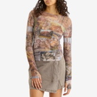 Heresy Women's Study Mesh Top in Print
