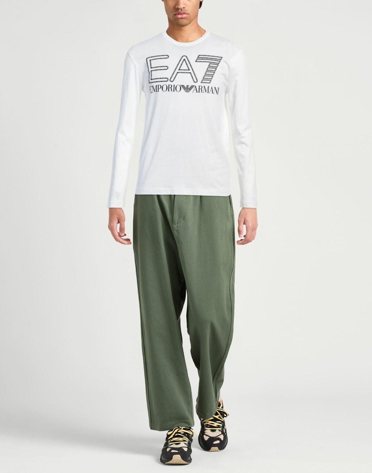 Ea7 Mens T-shirt in White