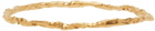 Alighieri Gold 'The Infernal Rocks' Bangle Bracelet