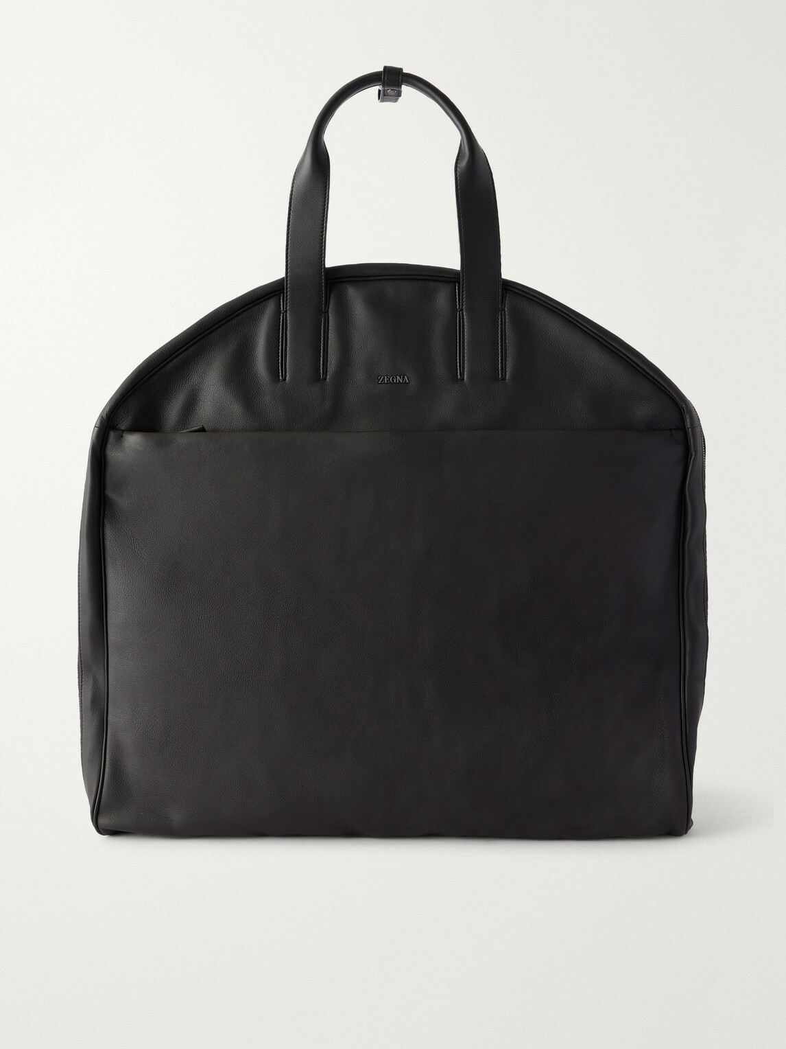 Zegna - Full-Grain Leather Suit Carrier - Black