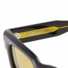 Cutler and Gross 1402 Sunglasses in Black/Yellow 