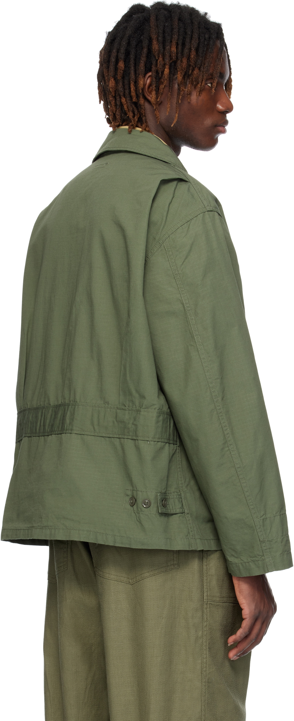 Engineered Garments Khaki M41 Jacket Engineered Garments