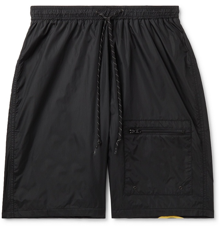 Photo: KAPITAL - Printed Nylon Drawstring Shorts - Black