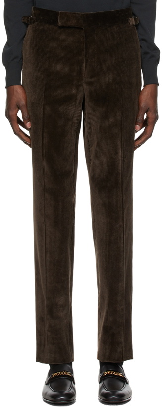 Photo: TOM FORD Brown O'Connor Trousers