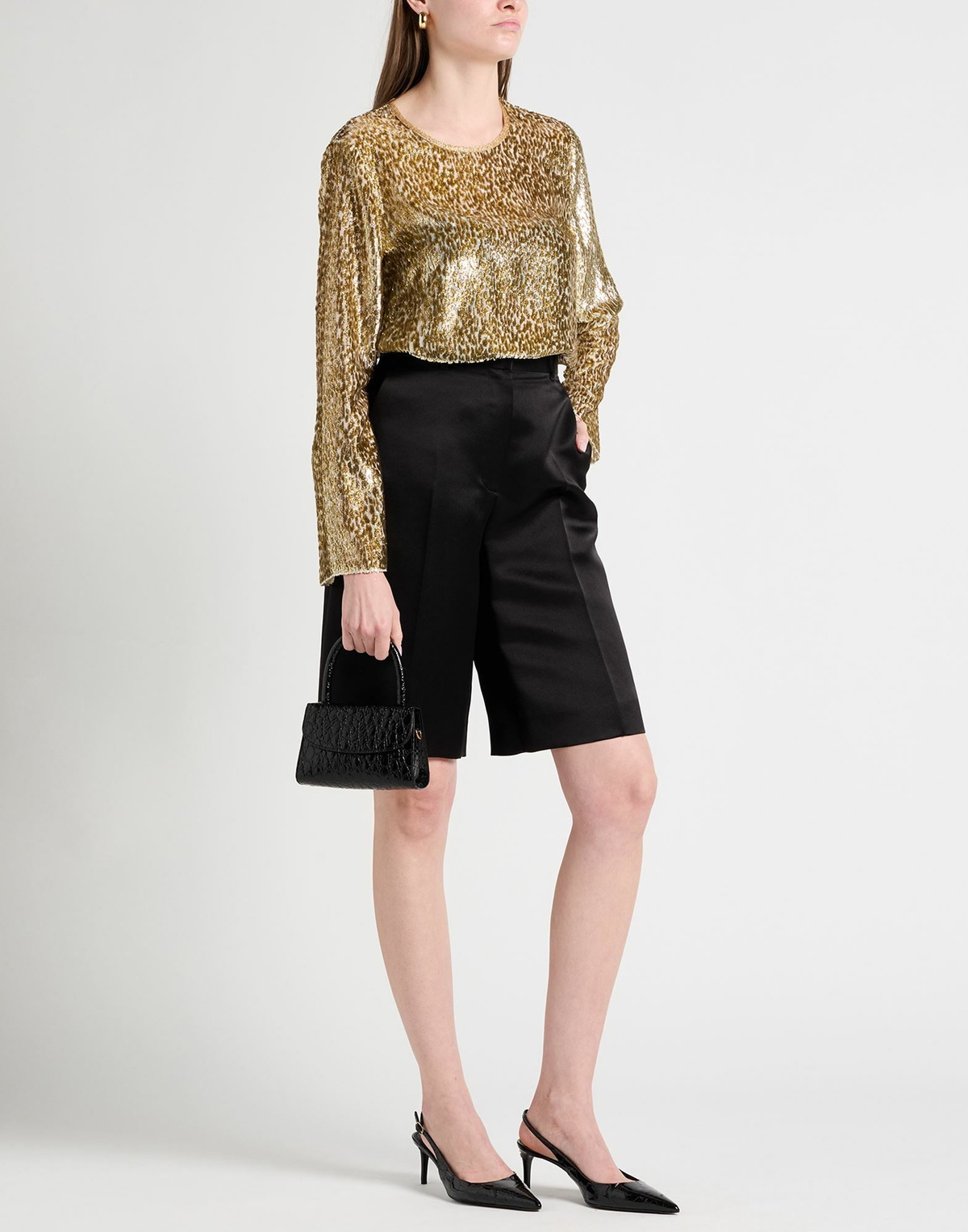 Jucca Womens Top in Gold