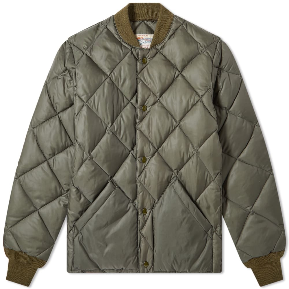 JOE McCOY NYLON QUILTED DOWN JACKET (40)-