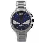 Fendi Momento Bugs Quartz Blue Dial Mens Watch F215013500