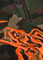 Warren Lotas Reaper Camouflage Hooded Cotton Sweatshirt Multicoloured 1