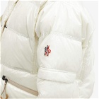 Moncler Grenoble Women's Mauduit Padded Bomber Jacket in White