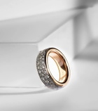 Pomellato Iconica 18kt rose gold ring with diamonds