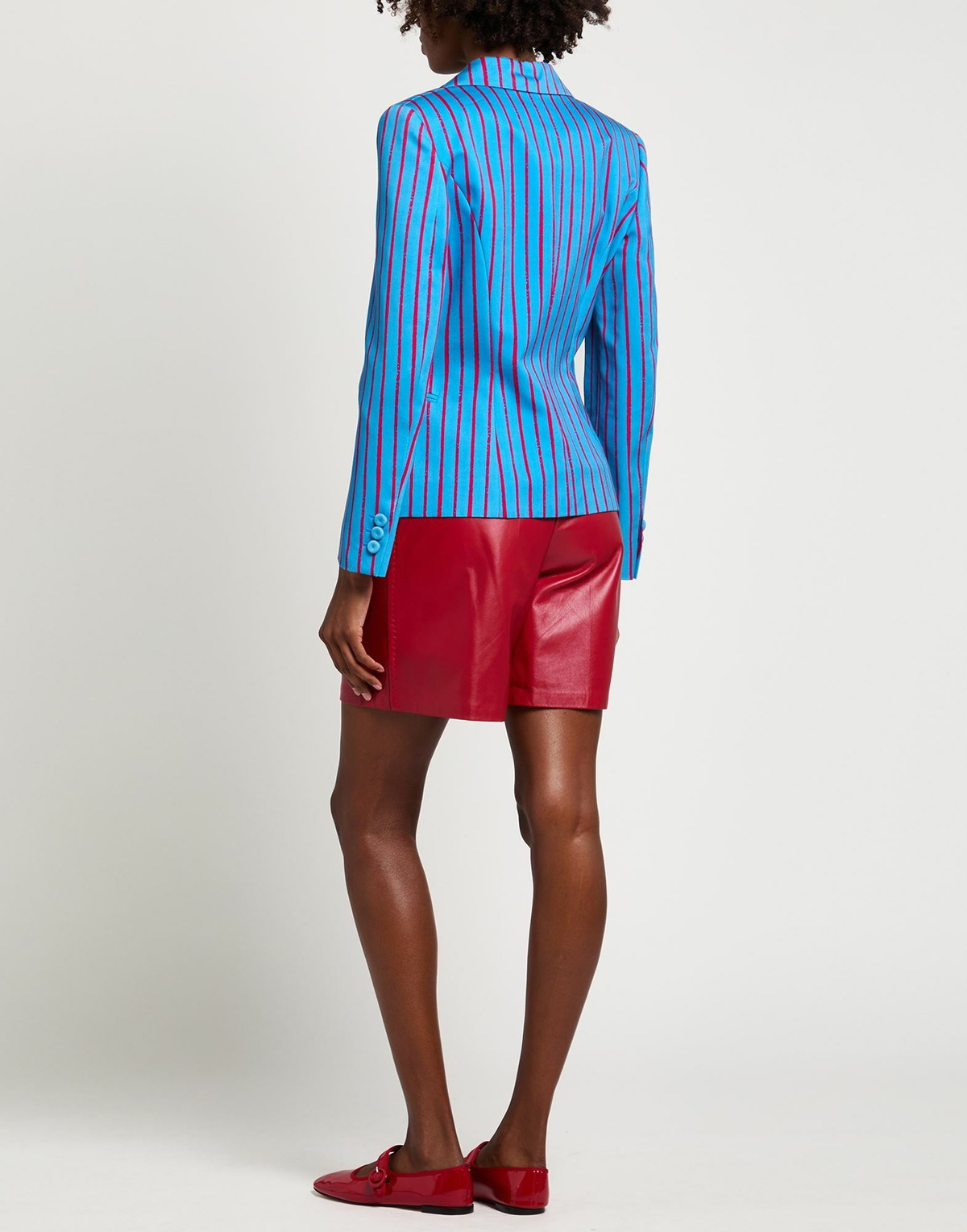 Moschino Womens Blazer Azure