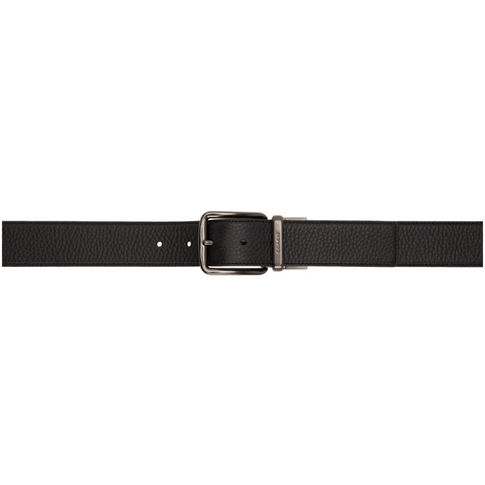 Photo: Coach 1941 Reversible Black and Brown Harness Buckle Belt