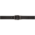 Coach 1941 Reversible Black and Brown Harness Buckle Belt