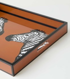 Jonathan Adler Zebra lacquer tray